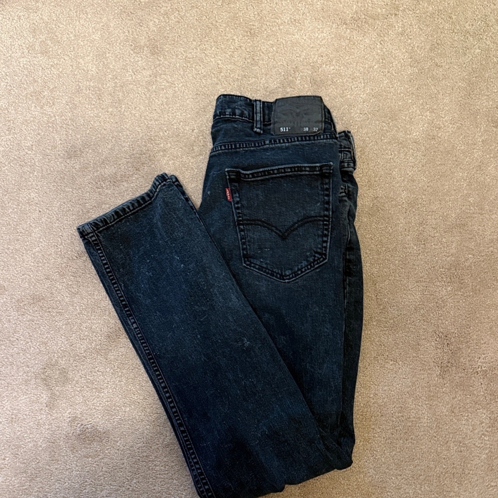 Levi's Dark Wash Denim Jeans